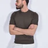 GRAN SASSO Maglie<Maglia mezza manica organic cotton marrone