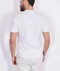 GRAN SASSO Maglie<Maglia mezza manica organic cotton bianca