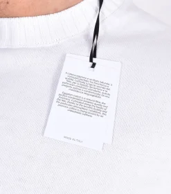 GRAN SASSO Maglie<Maglia mezza manica cotton egyptian bianco