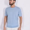 TAGLIATORE Maglie<Maglia tshirt azzurro Josh