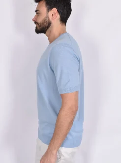 TAGLIATORE Maglie<Maglia tshirt azzurro Josh