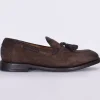 GREEN GEORGE Scarpe<Mocassini scarpe nappine camoscio marrone