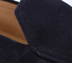 HENDERSON Scarpe<Mocassini suede oceano blu