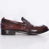 OFFICINE CREATIVE Scarpe<Mocassini fatte a mano bordeaux pelle Balance