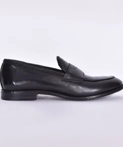 CLAUDIO MARINI Scarpe<Mocassini vintage artigianali pelle nero