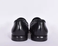 CLAUDIO MARINI Scarpe<Mocassini vintage artigianali pelle nero