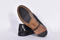 CLAUDIO MARINI Scarpe<Mocassini vintage artigianali pelle nero