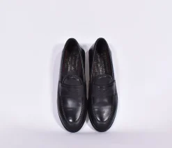 CLAUDIO MARINI Scarpe<Mocassini vintage artigianali pelle nero