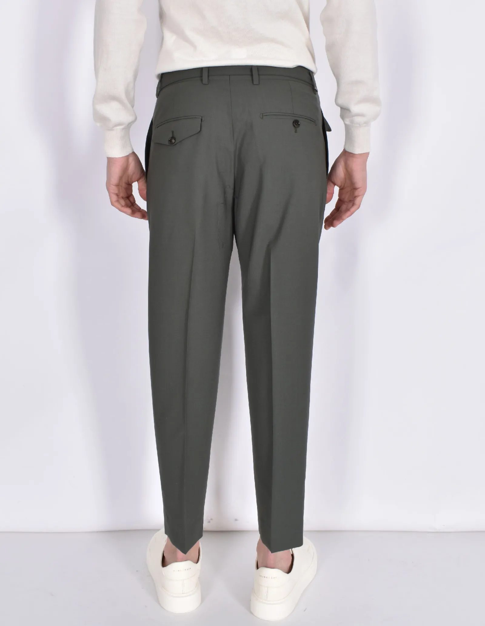 BE ABLE Pantaloni<Pantalone Andy cinturino verde