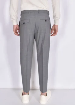 BE ABLE Pantaloni<Pantalone Andy cinturino grigio medio