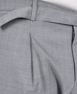 BE ABLE Pantaloni<Pantalone Andy cinturino grigio medio