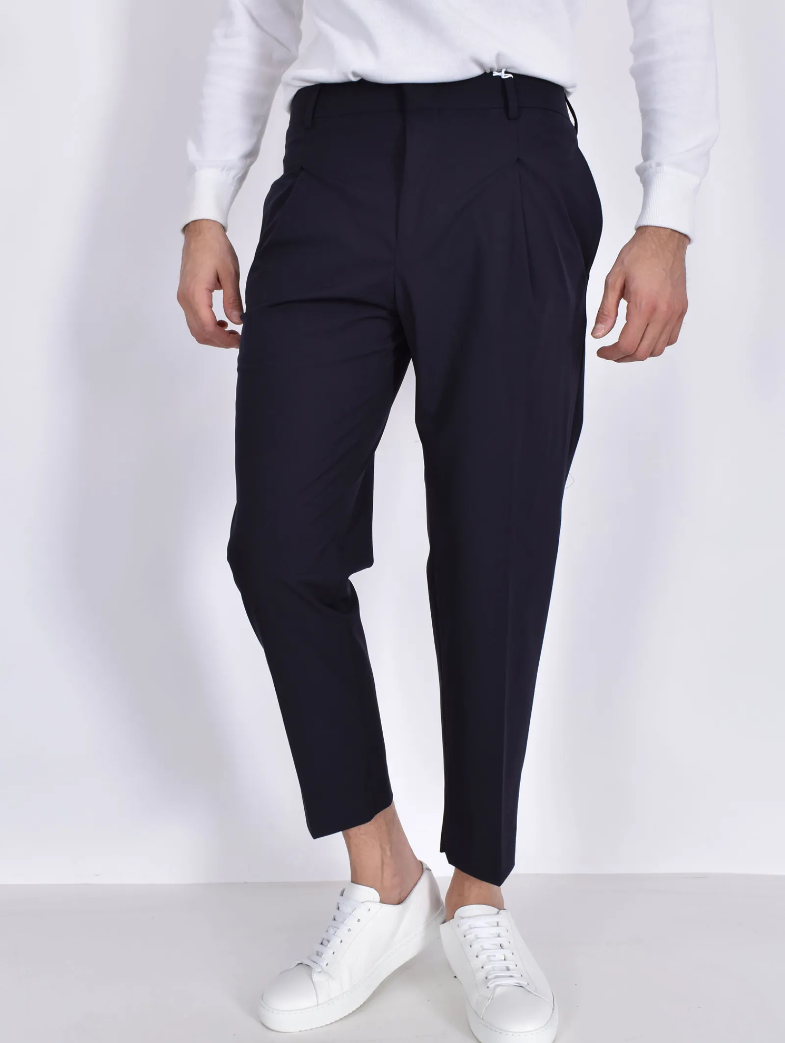 BE ABLE Pantaloni<Pantalone Andy regular tech blu