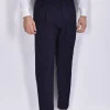BE ABLE Pantaloni<Pantalone Andy Regular MT cinturino blu notte