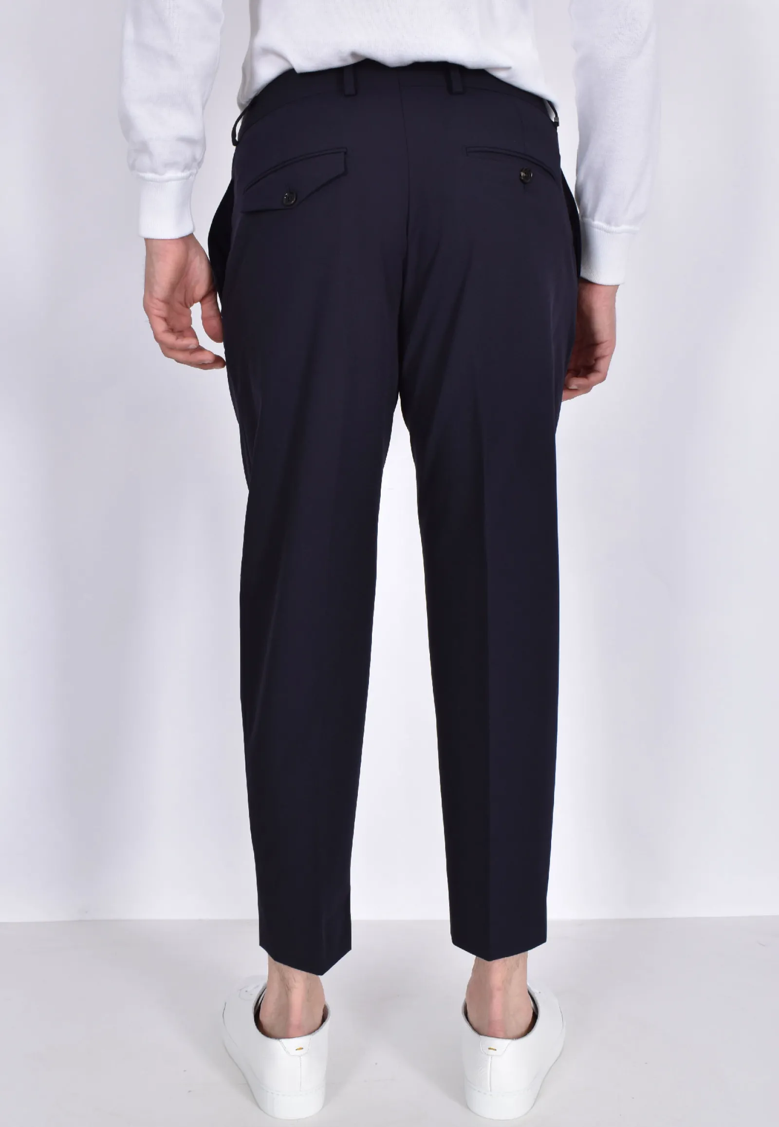 BE ABLE Pantaloni<Pantalone Andy regular tech blu