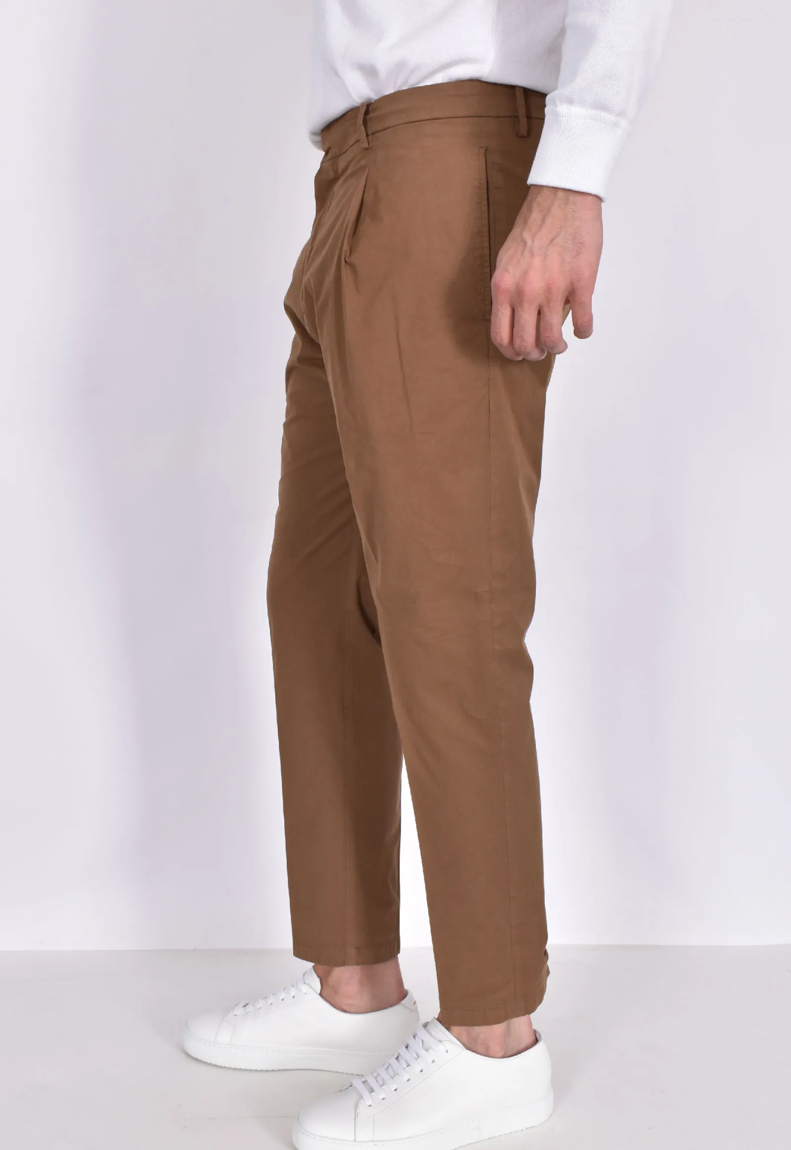 BE ABLE Pantaloni<Pantalone Andy regular tabacco