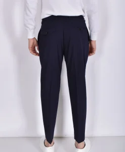 BE ABLE Pantaloni<Pantalone Andy Regular MT cinturino blu notte