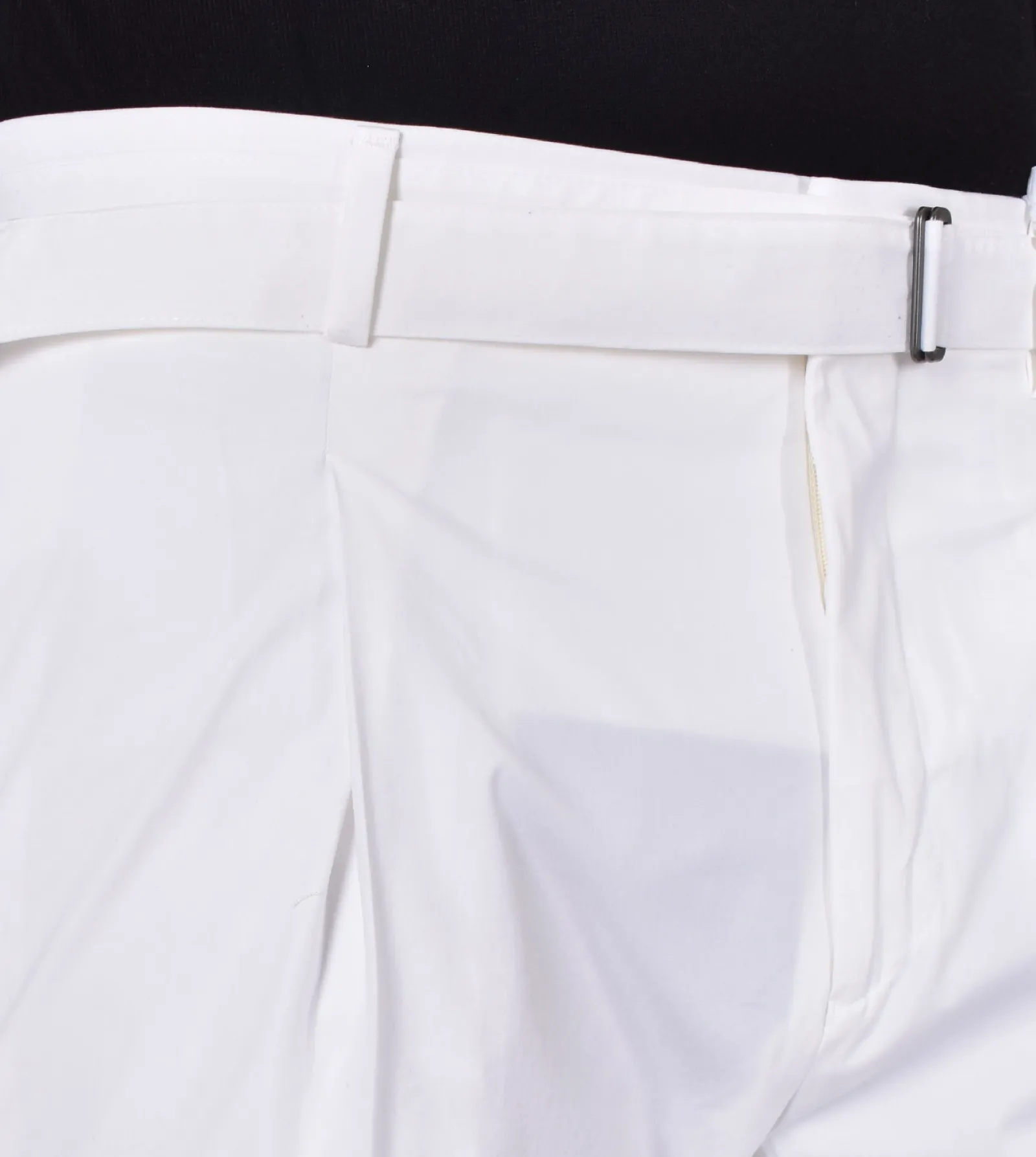 BE ABLE Pantaloni<Pantalone Andy regular bianco cinturino