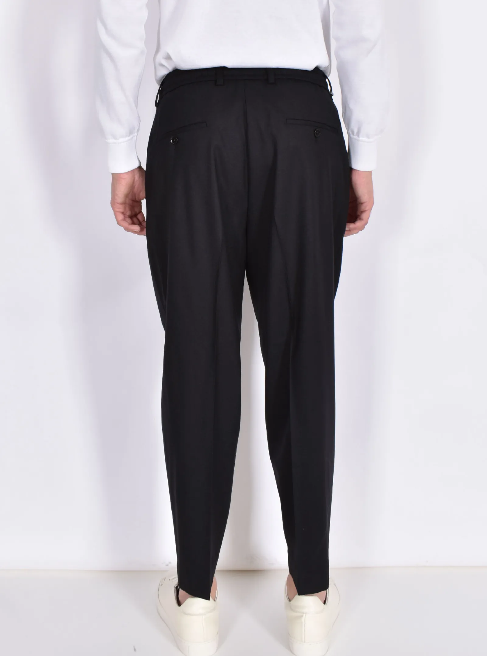 BE ABLE Pantaloni<Pantalone Dominique WFS nero lacci