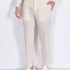 BE ABLE Pantaloni<Pantalone Edoardo 25s stucco fresco lana vergine