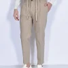 BE ABLE Pantaloni<Pantalone Riccardo regular nocciola coulisse