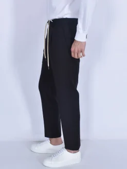 BE ABLE Pantaloni<Pantalone Riccardo nero poliviscosa NCA