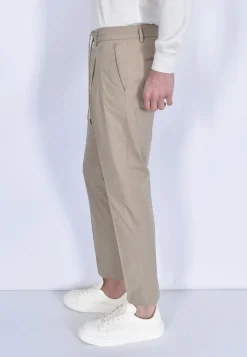BE ABLE Pantaloni<Pantalone Riccardo regular nocciola coulisse