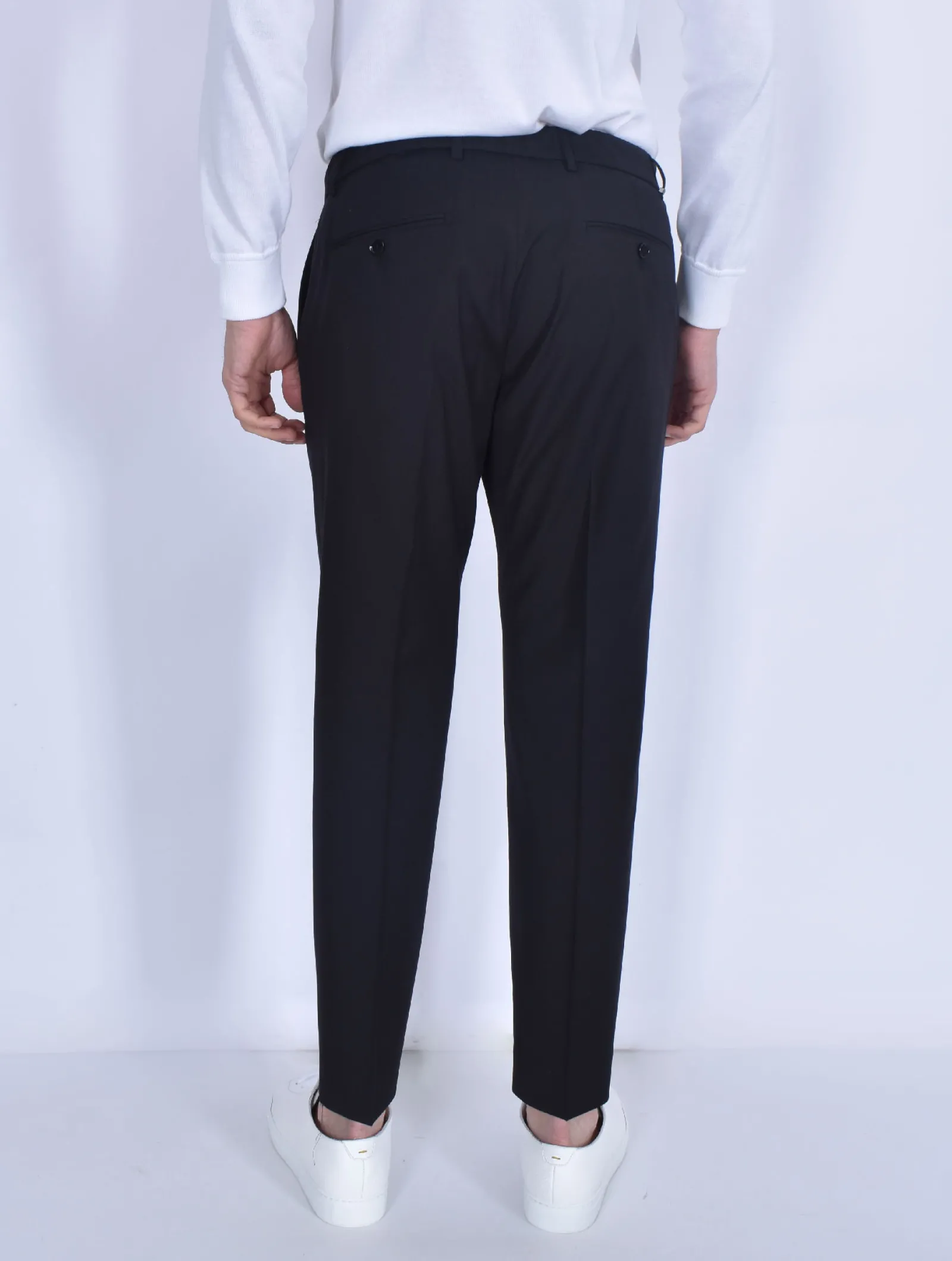 BE ABLE Pantaloni<Pantalone Riccardo nero poliviscosa NCA