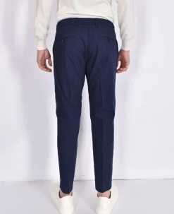 BE ABLE Pantaloni<Pantalone Riccardo regular blu navy coulisse