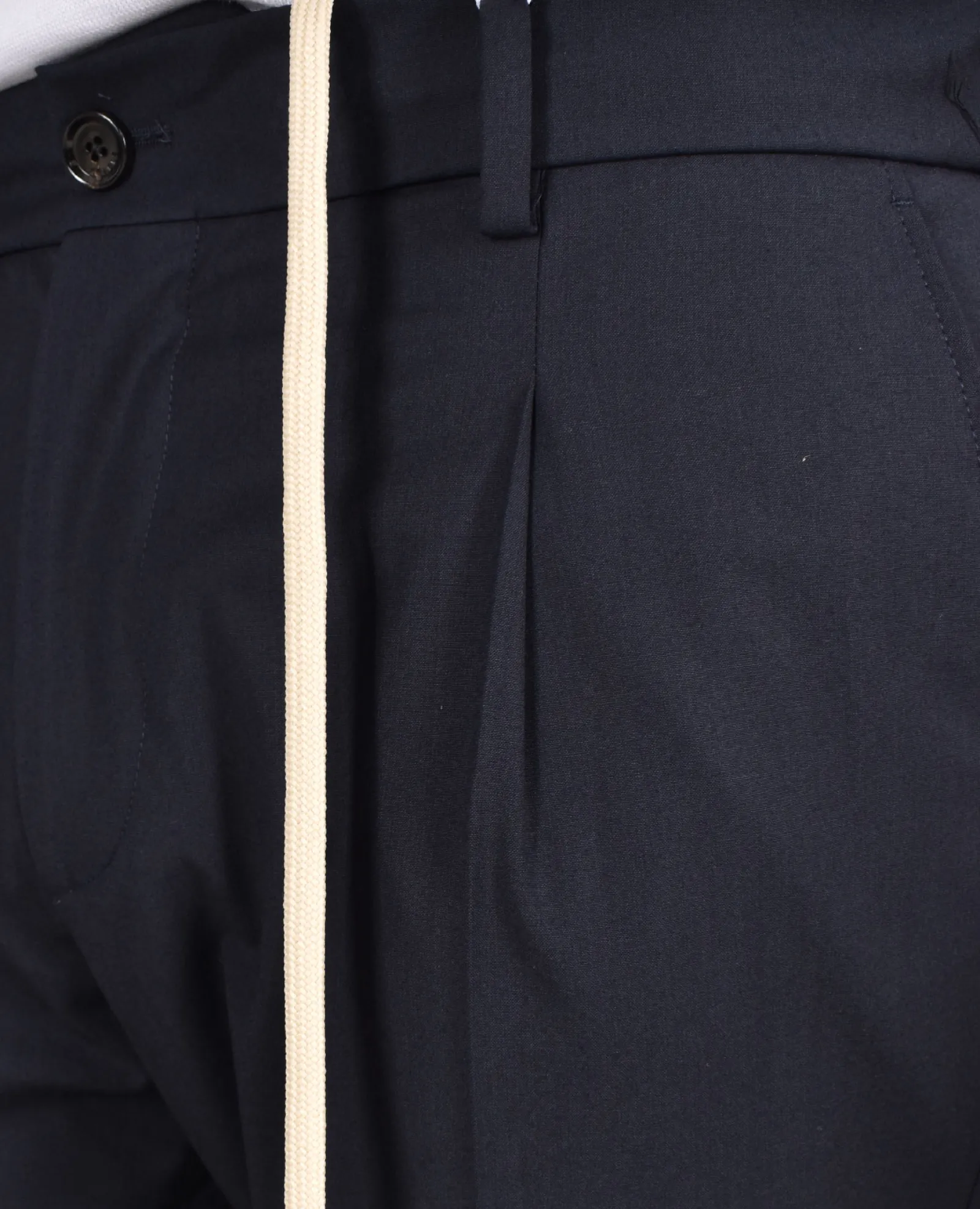 BE ABLE Pantaloni<Pantalone Riccardo blu notte poliviscosa NCA