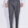 BE ABLE Pantaloni<Pantalone Robby acciaio lino