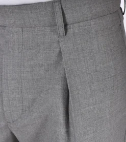 BERWICH Pantaloni<Pantalone chiai grigio fresco lana vergine