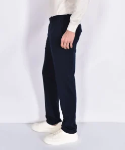 CIRCOLO 1901 Pantaloni<Pantalone chino piquet blu elastico