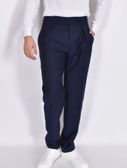 TAGLIATORE Pantaloni<Pantalone bustino senza passanti blu notte P-Fred