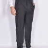 TAGLIATORE Pantaloni<Pantalone bustino senza passanti antracite P-Fred