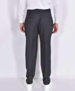 TAGLIATORE Pantaloni<Pantalone bustino senza passanti antracite P-Fred