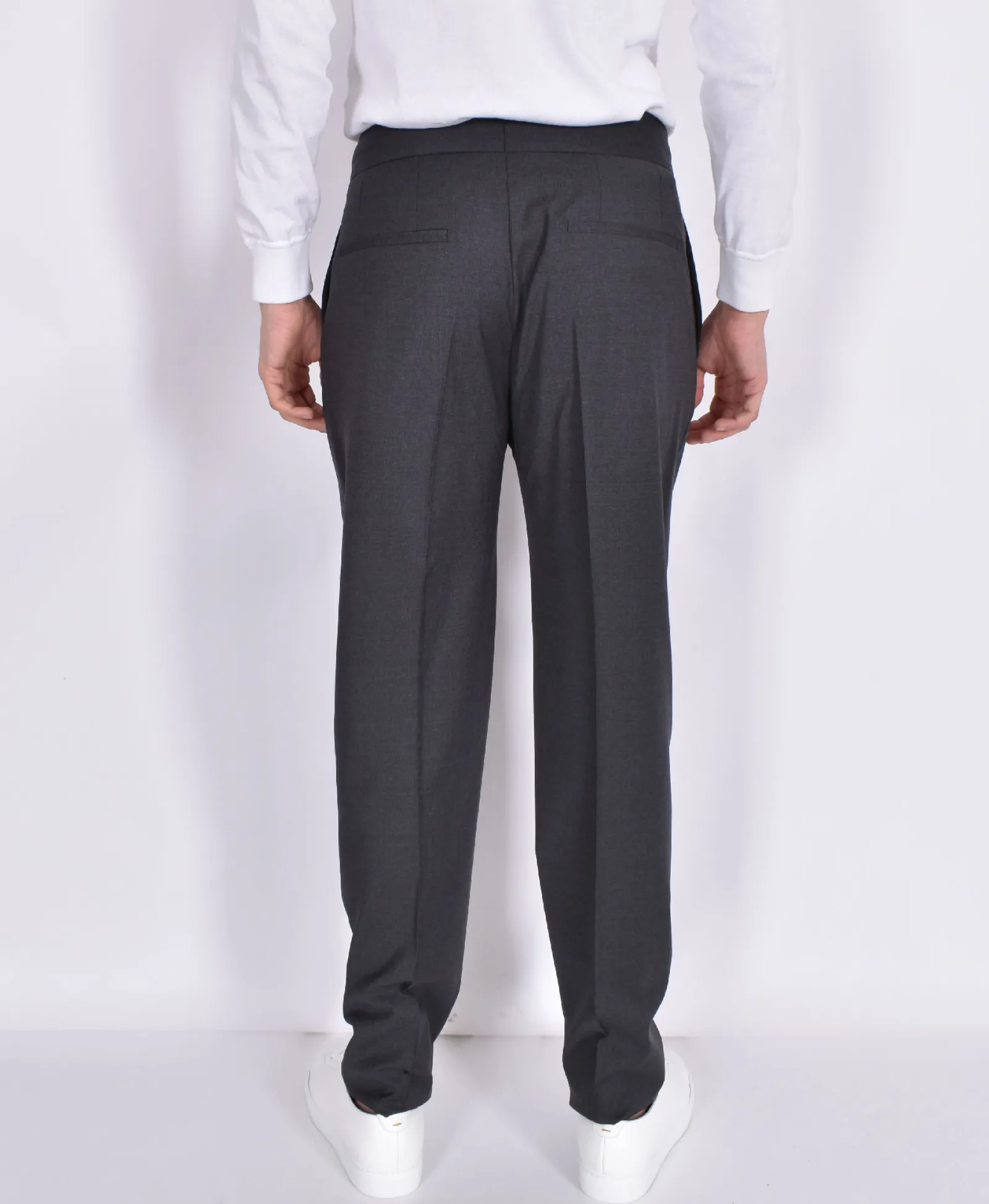 TAGLIATORE Pantaloni<Pantalone bustino senza passanti antracite P-Fred