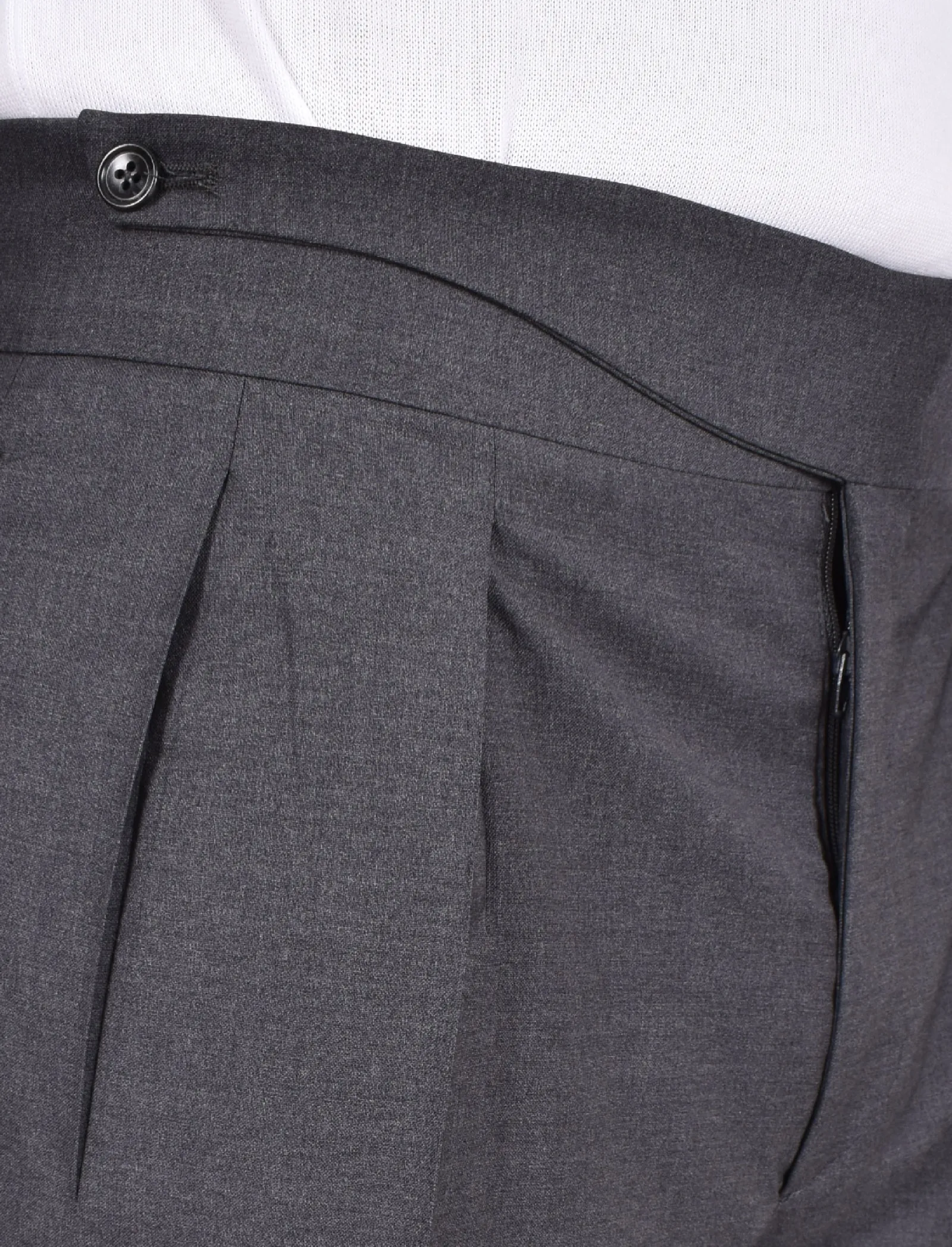 TAGLIATORE Pantaloni<Pantalone bustino senza passanti antracite P-Fred