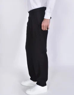 TAGLIATORE Pantaloni<Pantalone P-Gord lino nero