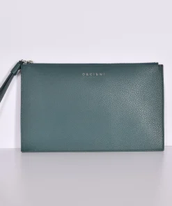 ORCIANI Pochette<Pochette micron verde