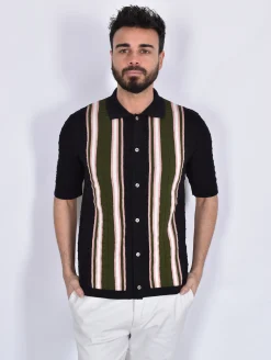 TAGLIATORE Polo<Polo camicia Harper nero marrone
