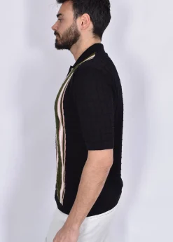 TAGLIATORE Polo<Polo camicia Harper nero marrone