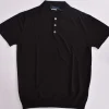 DANIELE FIESOLI Polo<Polo dry cotton nera