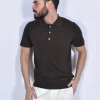 DANIELE FIESOLI Polo<Polo dry cotton marrone