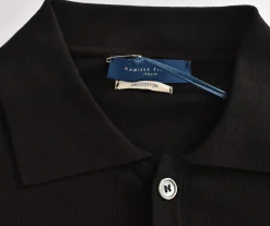 DANIELE FIESOLI Polo<Polo dry cotton nera