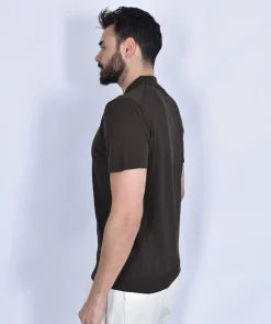 DANIELE FIESOLI Polo<Polo dry cotton marrone