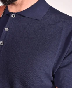 DANIELE FIESOLI Polo<Polo dry cotton blu