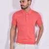 GRAN SASSO Polo<Polo Sea Island rosa