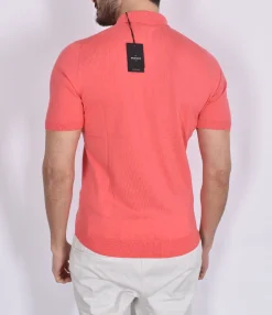 GRAN SASSO Polo<Polo Sea Island rosa