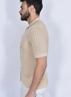 TAGLIATORE Polo<Polo Maglia camicia Oliver avorio