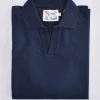 MC2 SAINT BARTH Polo<Polo piquet Charles blu scollo V